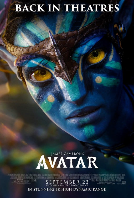 1000 piece jigsaw puzzle for the movie poster: Avatar (2009) ver9