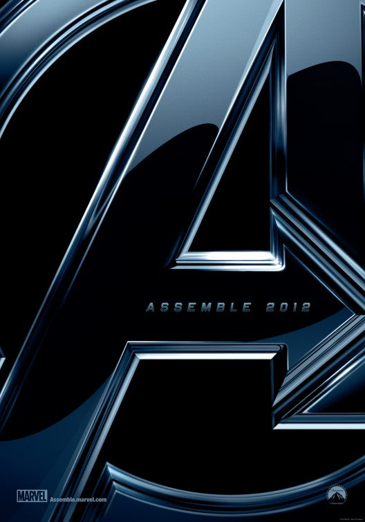 1000 piece jigsaw puzzle for the movie poster: The Avengers (2012)