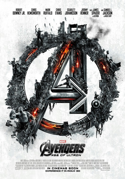 1000 piece jigsaw puzzle for the movie poster: Avengers: Age of Ultron (2015) ver27