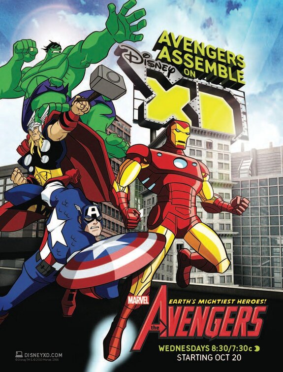 1000 piece jigsaw puzzle for tv poster: The Avengers: Earth's Mightiest Heroes, ver2