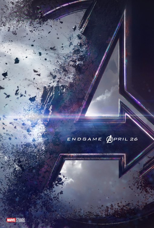 1000 piece jigsaw puzzle for the movie poster: Avengers: Endgame (2019)