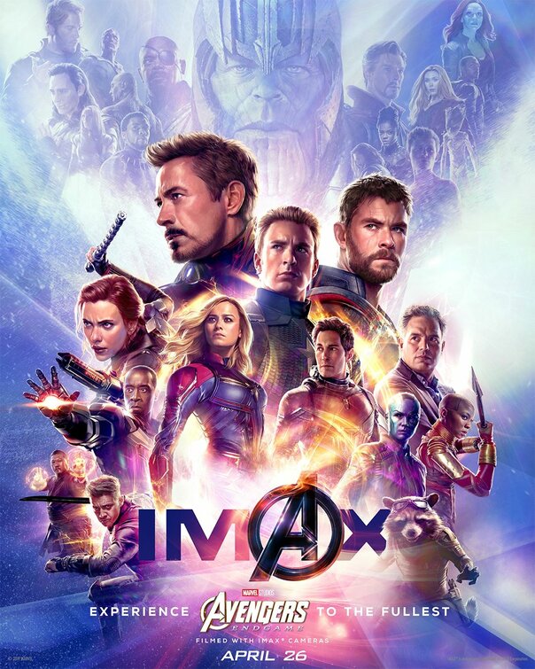 1000 piece jigsaw puzzle for the movie poster: Avengers: Endgame (2019) ver43