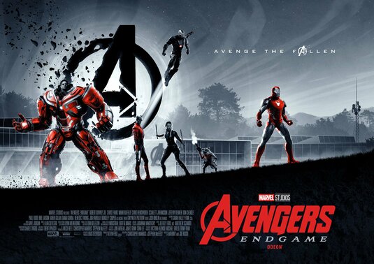 1000 piece jigsaw puzzle for the movie poster: Avengers: Endgame (2019) ver59
