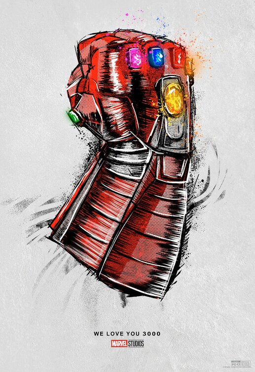 1000 piece jigsaw puzzle for the movie poster: Avengers: Endgame (2019) ver61