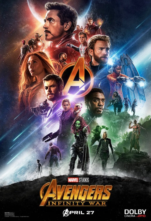 1000 piece jigsaw puzzle for the movie poster: Avengers: Infinity War (2018) ver34