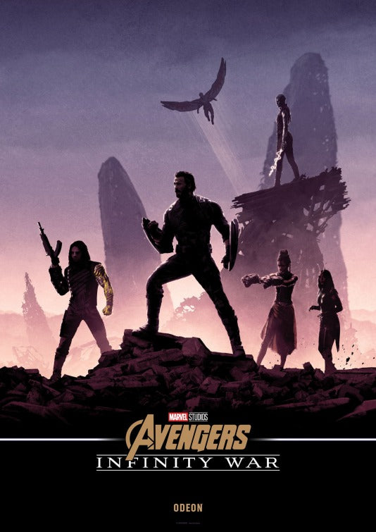 1000 piece jigsaw puzzle for the movie poster: Avengers: Infinity War (2018) ver39