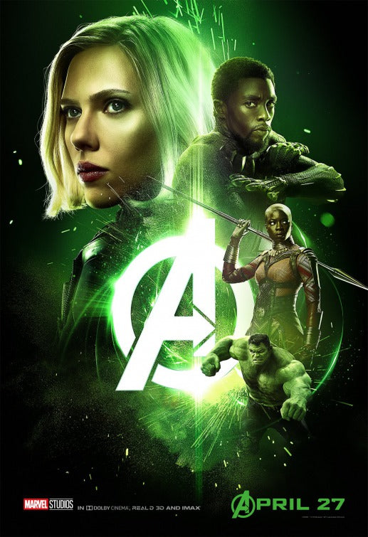 1000 piece jigsaw puzzle for the movie poster: Avengers: Infinity War (2018) ver4