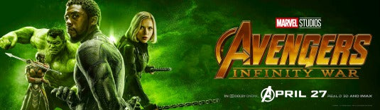 1000 piece jigsaw puzzle for the movie poster: Avengers: Infinity War (2018) ver41