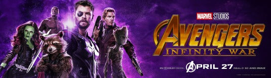 1000 piece jigsaw puzzle for the movie poster: Avengers: Infinity War (2018) ver45