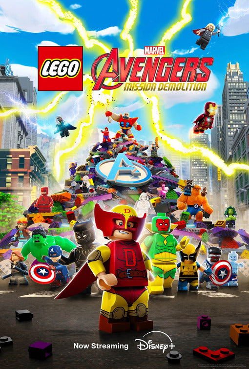 1000 piece jigsaw puzzle for tv poster: LEGO Marvel Avengers: Mission Demolition, ver2