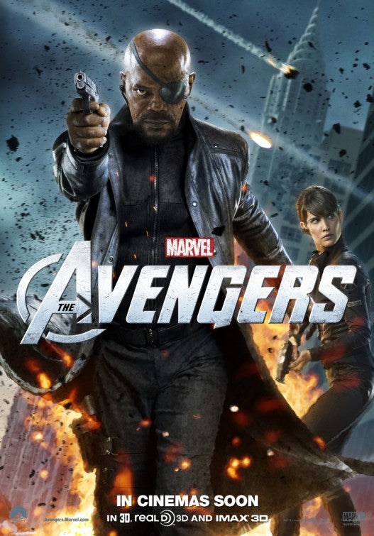 1000 piece jigsaw puzzle for the movie poster: The Avengers (2012) ver17