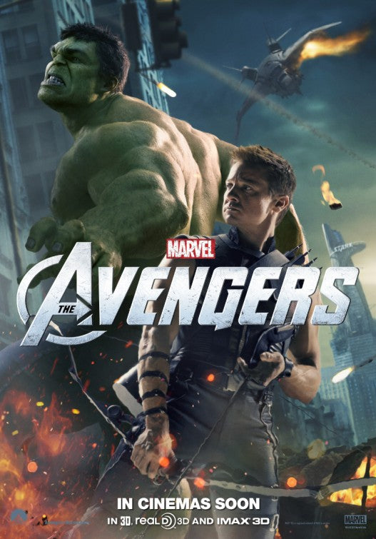 1000 piece jigsaw puzzle for the movie poster: The Avengers (2012) ver18
