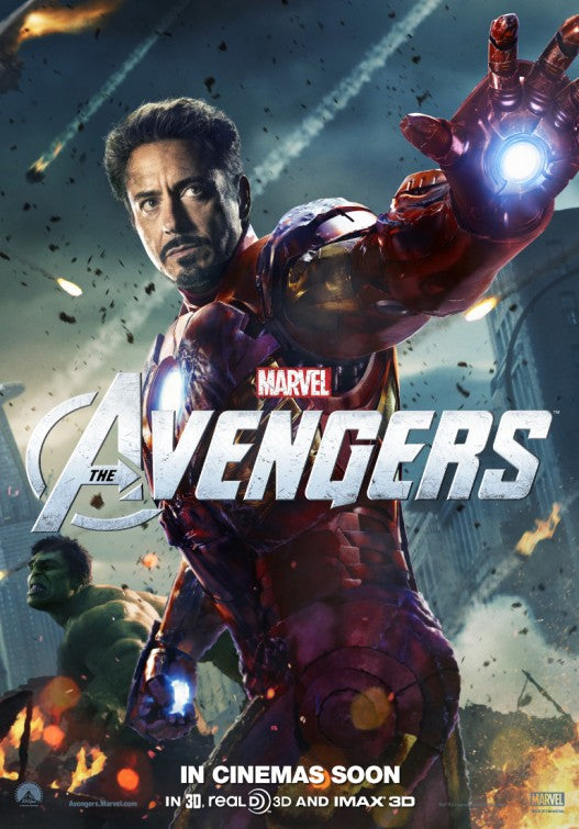 1000 piece jigsaw puzzle for the movie poster: The Avengers (2012) ver19