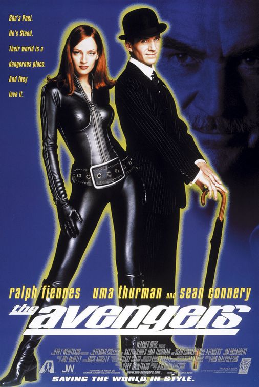 the movie poster: The Avengers (1998) ver2