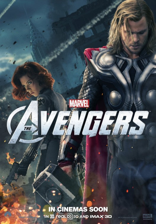 1000 piece jigsaw puzzle for the movie poster: The Avengers (2012) ver20