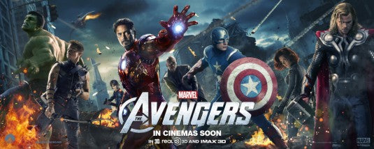 1000 piece jigsaw puzzle for the movie poster: The Avengers (2012) ver21
