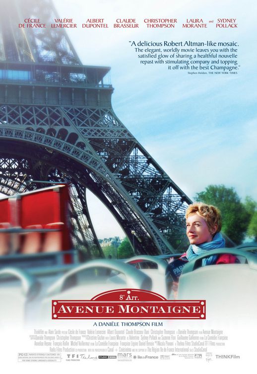 the movie poster: Avenue Montaigne (2007)