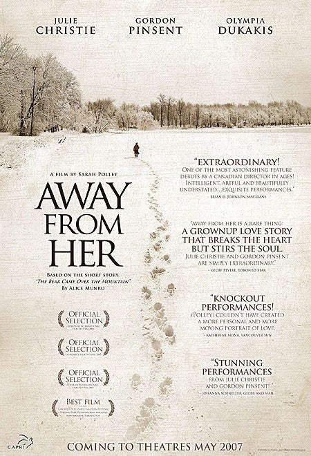 the movie poster: Away from Her (2007) ver5