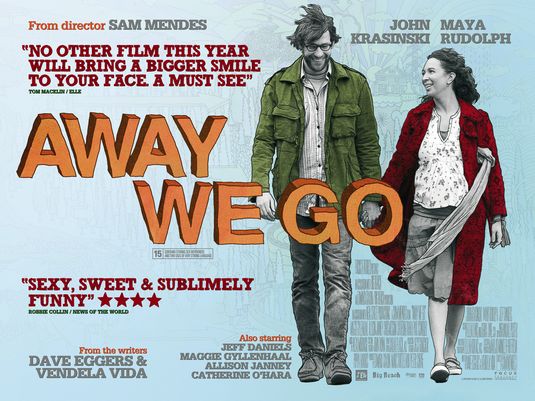 1000 piece jigsaw puzzle for the movie poster: Away We Go (2009) ver2