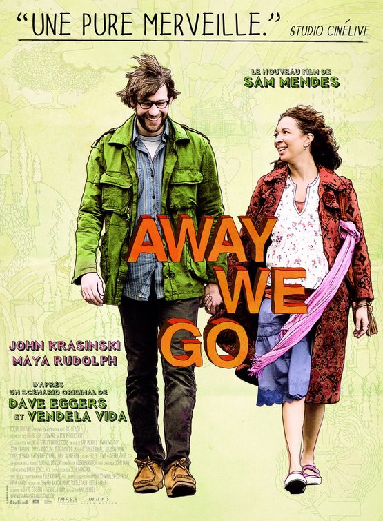 1000 piece jigsaw puzzle for the movie poster: Away We Go (2009) ver4