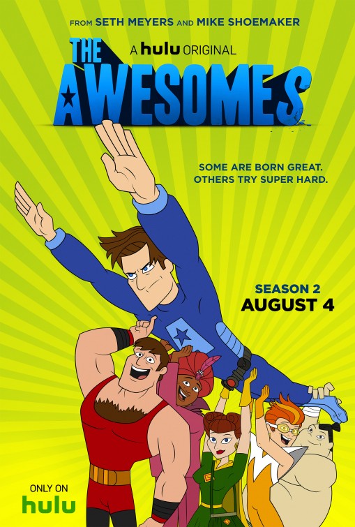 1000 piece jigsaw puzzle for tv poster: The Awesomes
