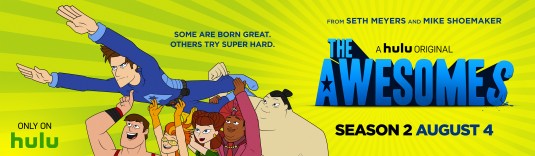 1000 piece jigsaw puzzle for tv poster: The Awesomes, ver2