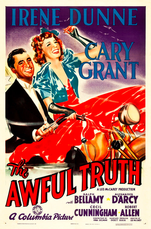 1000 piece jigsaw puzzle for the movie poster: The Awful Truth (1937)