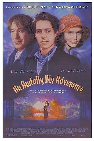 the movie poster: An Awfully Big Adventure (1995)