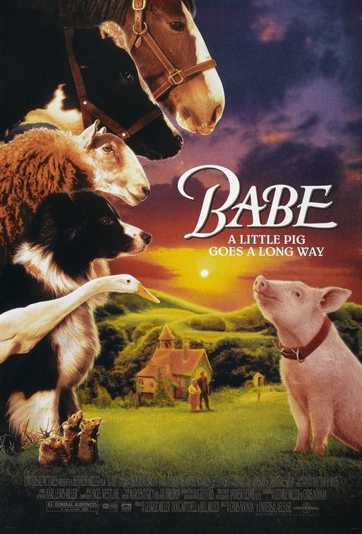 the movie poster: Babe (1995) ver1