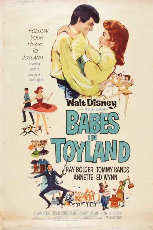 1000 piece jigsaw puzzle for the movie poster: Babes in Toyland (1961) ver2