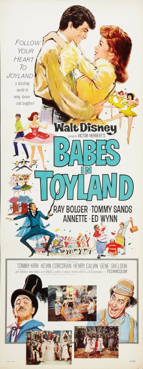 1000 piece jigsaw puzzle for the movie poster: Babes in Toyland (1961) ver3