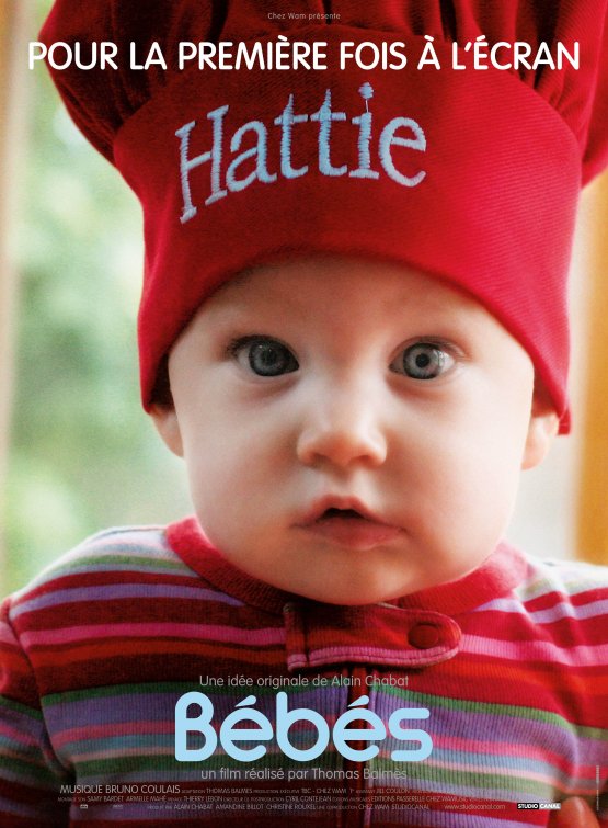 1000 piece jigsaw puzzle for the movie poster: Babies (2010) ver3