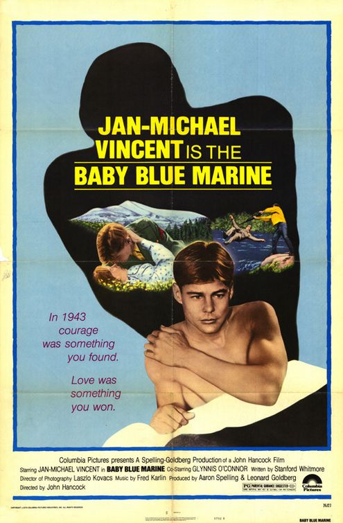 the movie poster: Baby Blue Marine (1976)