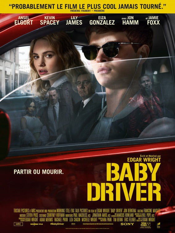 1000 piece jigsaw puzzle for the movie poster: Baby Driver (2017) ver3