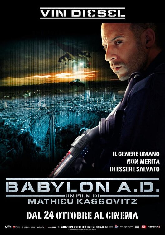 1000 piece jigsaw puzzle for the movie poster: Babylon A.D. (2008) ver5