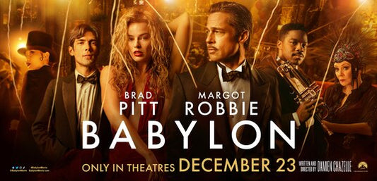 1000 piece jigsaw puzzle for the movie poster: Babylon (2022) ver10