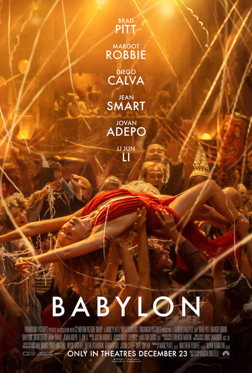 1000 piece jigsaw puzzle for the movie poster: Babylon (2022) ver7