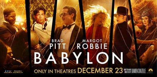 1000 piece jigsaw puzzle for the movie poster: Babylon (2022) ver9
