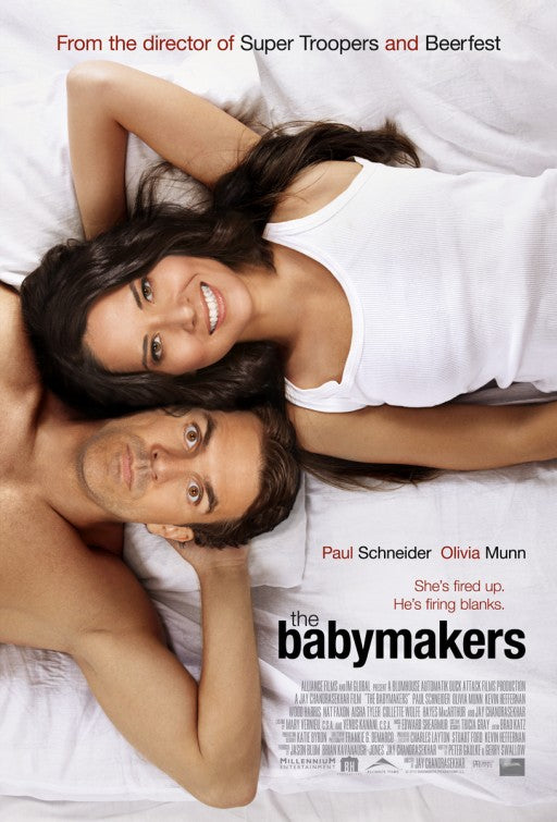 1000 piece jigsaw puzzle for the movie poster: The Babymakers (2012)