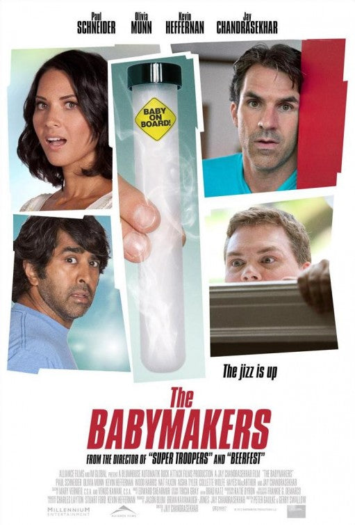 1000 piece jigsaw puzzle for the movie poster: The Babymakers (2012) ver2