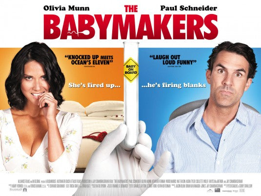 1000 piece jigsaw puzzle for the movie poster: The Babymakers (2012) ver3