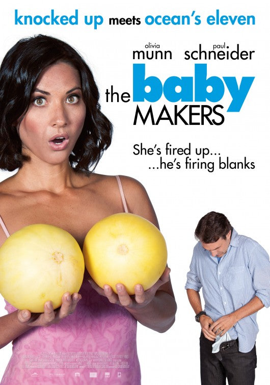 1000 piece jigsaw puzzle for the movie poster: The Babymakers (2012) ver4