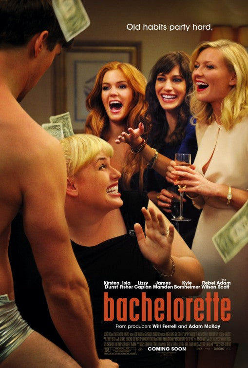 1000 piece jigsaw puzzle for the movie poster: Bachelorette (2012)