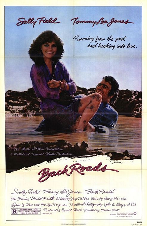 the movie poster: Back Roads (1981)