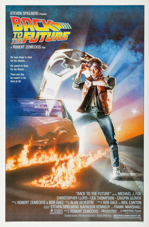 1000 piece jigsaw puzzle for the movie poster: Back to the Future (1985)
