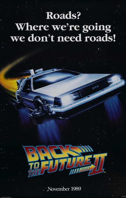 the movie poster: Back to the Future Part II (1989) ver4