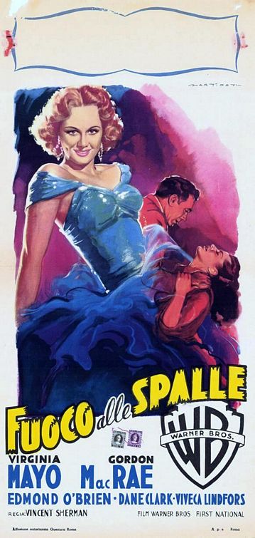 the movie poster: Backfire (1950) ver4