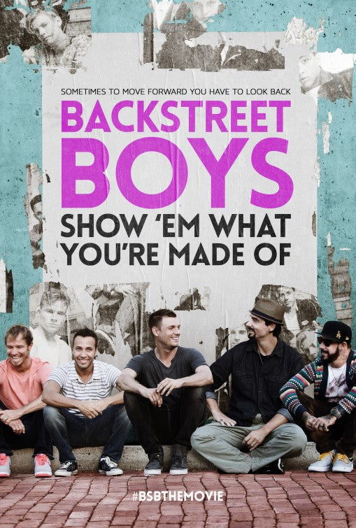 1000 piece jigsaw puzzle for the movie poster: Backstreet Boys: Show 'Em What You're Made Of (2015)