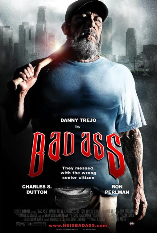 1000 piece jigsaw puzzle for the movie poster: Bad Ass (2012)