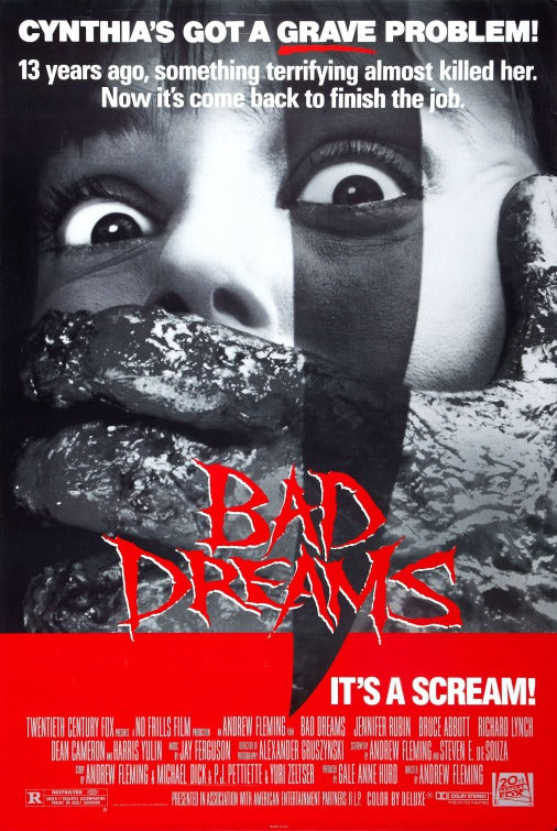 the movie poster: Bad Dreams (1988)
